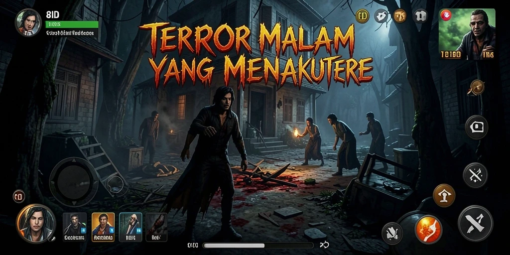 Gameplay mendebarkan di dalam dunia kegelapan 8ID.