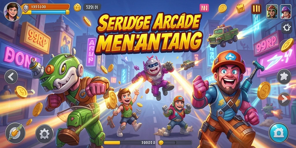 Tampilan gameplay mendebarkan dari 99RP dengan tantangan seru.