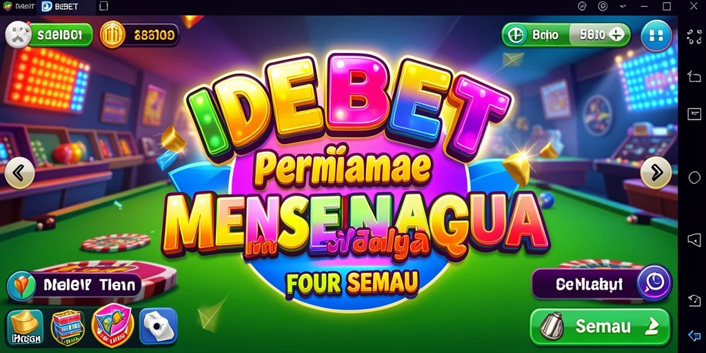 Tampilan permainan Bingo yang menarik dan interaktif di IDEBET.