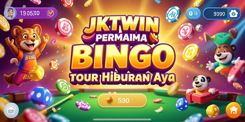 Tampilan gameplay Bingo yang menarik dan interaktif di JKTWIN.