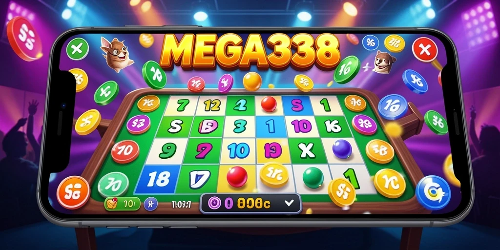 Tampilan permainan Bingo yang seru dan interaktif di MEGA338.