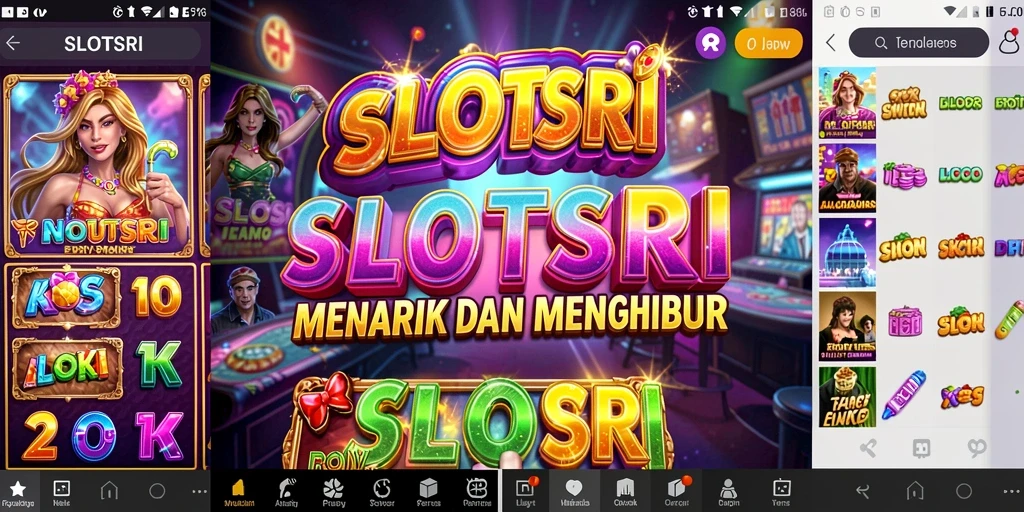 Tangkap momen seru saat bermain SLOTSRI dengan tampilan gameplay yang menarik.